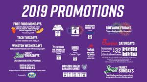 Dash Reveal Promotional Schedule For 2019 Season Winston