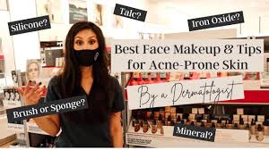 face makeup tips for acne e skin