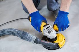 how to clean concrete floors after