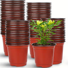 50pcs plastic planter pots for indoor