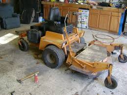 Mini Bulldozer From Lawnmower Parts