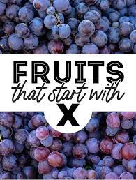 10 fruits that start with x with