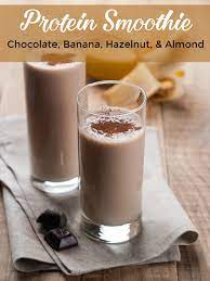 chocolate banana almond protein