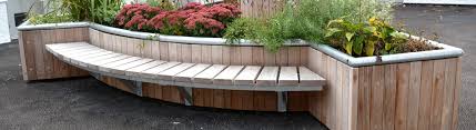 Planter Benches By Street Design