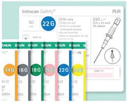 Braun Introcan Safety Iv Catheters 24g 22g 20g Vitality