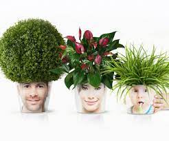 Personalized Face Flower Pots