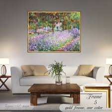 Irises In Monets Garden Claude Monet