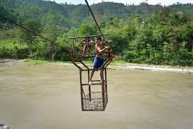 Perilous Nepal river pulley crossings to be replaced by bridges - The  Seattle Globalist