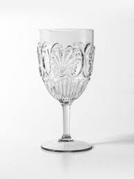 Flemington Acrylic Wine Glass Clear