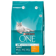 Purina One Adult Chicken Whole Grains Dry Cat Food