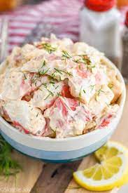 crab salad simple joy