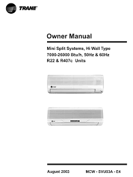 trane r22 owner s manual pdf