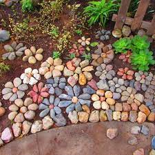 Diy Ideas With Stone Flower Beds