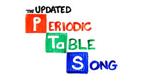 the periodic table song 2018 update