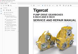 tigercat track drive gearbox service