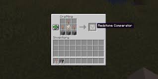 It resembles a repeater with an additional redstone torch. How To Craft And Use A Redstone Comparator In Minecraft Games Predator