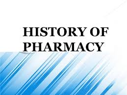 History Of Pharmacy Ppt Download