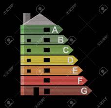 Illustrated Energy Efficiency Chart Giving The Appearance Of