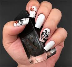 Start with a clear base coat. Happy Halloween Nail Art Designs 2020 October Nails 2020 16 Fabulous Nail Art Designs