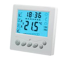 digital floor heating thermostat with