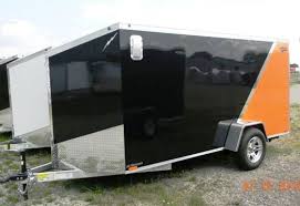 v nose aluminum enclosed trailer
