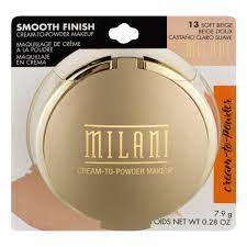 milani smooth finish cream to powder