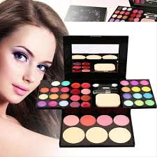 blusher lipstick makeup palette kit