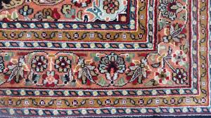kashmir pure silk blue handmade rugs