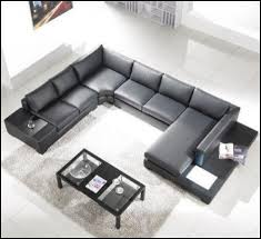 Tied springs are connected to one another with strong twine that runs front to back, side to side, and diagonally in both directions. 3 Sided Sectional Sofa Black Sectional Living Room Leather Living Room Furniture Leather Sectional Sofas