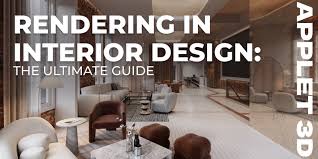 rendering in interior design the