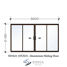 Sliding Doors Dimension Sd3621