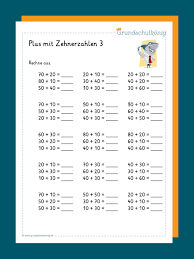 Beim grundschulkönig gibt es viele kostenlose arbeitsblätter zum thema buchstabensalat für deutsch in der 1. Subtraktion Addition Mit Zehnerzahlen