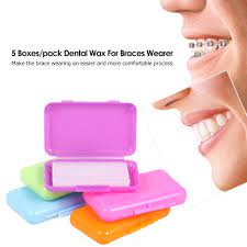 Break off a piece of wax from a candle, and use your hands to roll it into a round ball. Buy 5 Boxes Pack Brace Gum Irritation Relief Wax For Braces Wearer Protector Dental Orthodontics Teeth At Affordable Prices Price 6 Usd Free Shipping Real Reviews With Photos Joom