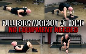 full body workout at home no