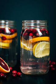 cranberry orange detox water well and