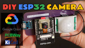 esp32 camera custom pcb design