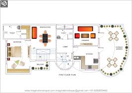 65x25 triplex house plan first jpg