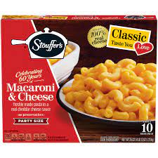 stouffer s macaroni cheese party size