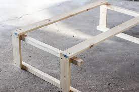 How To Build An Outdoor Console Table