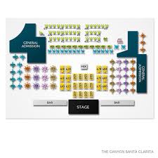 The Canyon Santa Clarita 2019 Seating Chart