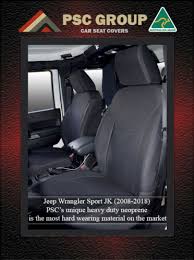 Seat Cover Jeep Wrangler Front Rear