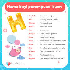 Maknanya adalah fasih atau lancar berbicara. Nama Anak Perempuan Islam 200 Nama Dengan Makna Yang Terbaik Theasianparent Malaysia