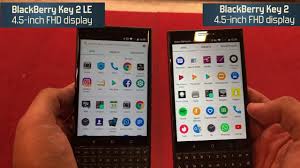 Blackberry Key2 Le Vs Blackberry Key2 Comparison
