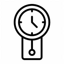 Iconfinder Pendulum Clock Wall Watch