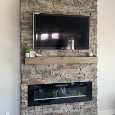 My Diy Faux Stone Fireplace Makeover