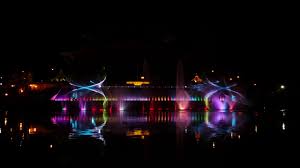 Kuching waterfront darul hana musical fountain performance as at 15th june 2019, 20.30. Kuching Waterfront S Darul Hana Musical Fountain At Sarawak River 360tour Asia