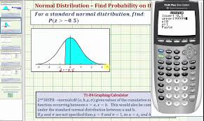 Ex 2 Find The Probability Of A Z Score Being Greater Than A Given Value On A Newer Ti84