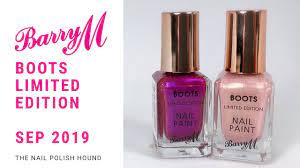 barry m boots limited edition nail