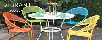 Colorful Outdoor Furniture Patio