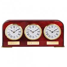 Chass Multi Time Zone Desk Clock 72975
